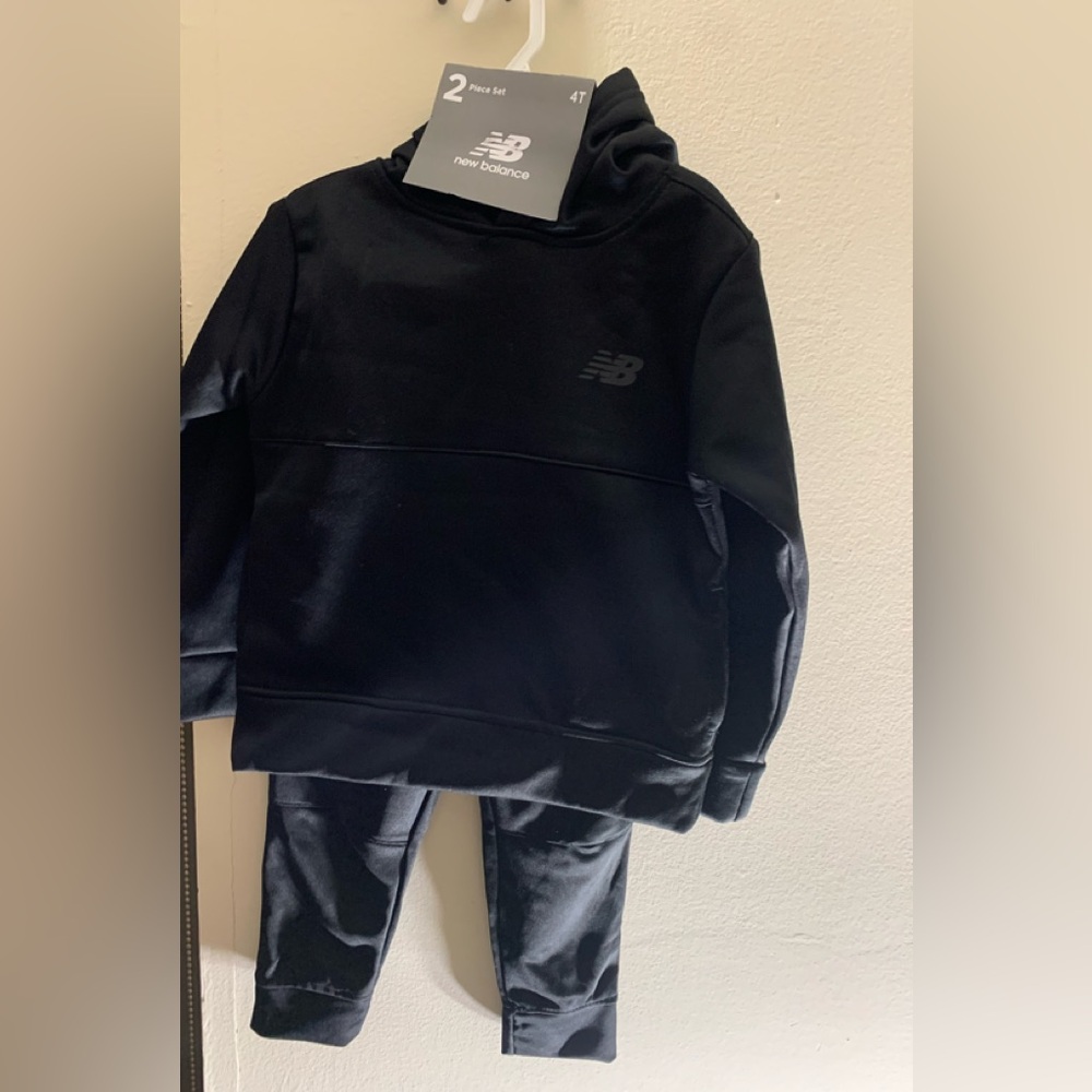 New Balance 2 Piece Set Boy Polyester flee